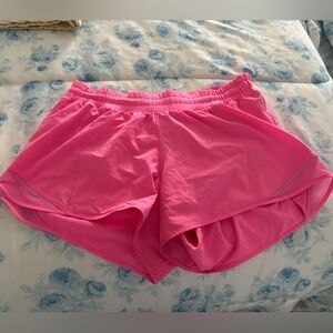 Rare Pink Lululemon shorts high rise